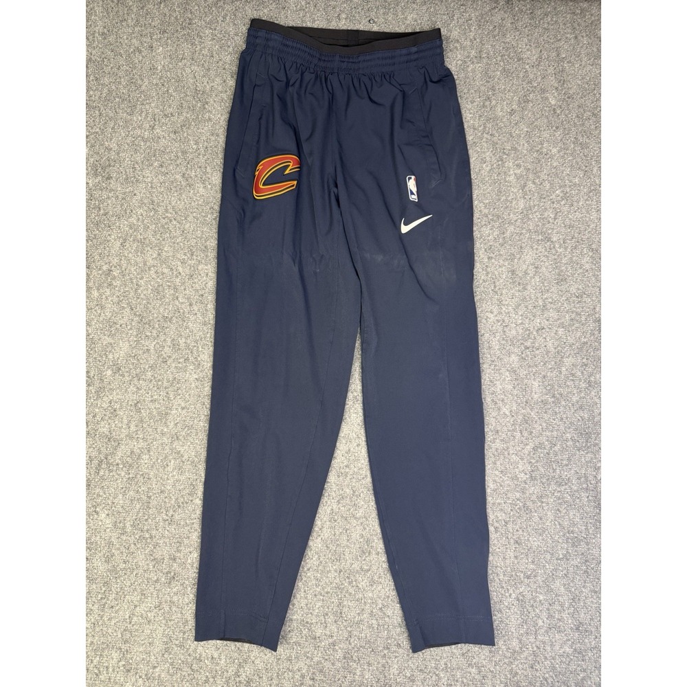 Men's Nike Cleveland Cavaliers NBA Joggers Training Pants Size Medium Blue